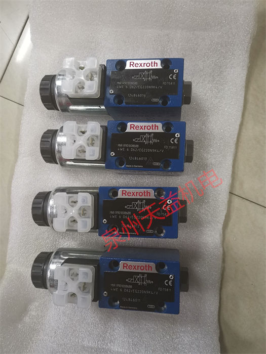 天益机电 力士乐工业产品 "R900013646 AB31-14 3-1A2A-TA" "4WE6D62 EG220N9K4 V" "R18535212X 1" "VT-TSPD-1-20 V0 0 
