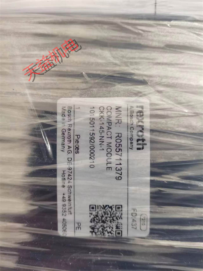 天益机电力士乐工业产品 "Z2FS6-2-46 2QV" "R055711379" "4WE6J73-6X EG24N9K4 A12" "FSCG07.1-3K70-3P380-A-EP-NNNN-0