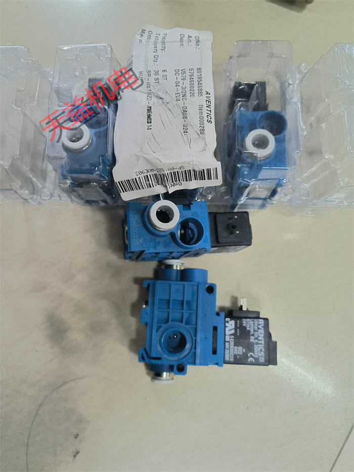 天益机电Aventics气动产品"5750020500" "0822125005" "5794600220" "5610141530" "0822123004" 