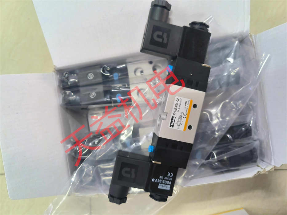 天益机电PARKER工业产品"派克软管总成" "PHS520D-02-24V-D" "P1D-BT063MS-0050 2" "NM22-0201" "WE12LR1 4MS" 