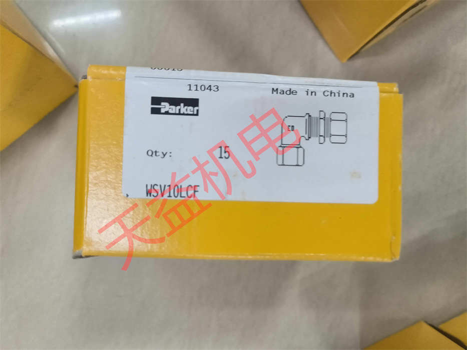 天益机电PARKER工业产品"SCP03-250-34-07" "MSV10LCF" "LDC-011-B-0-00-S50-0-0 1" "PV046R1K8T1NMMC" "N3659104557