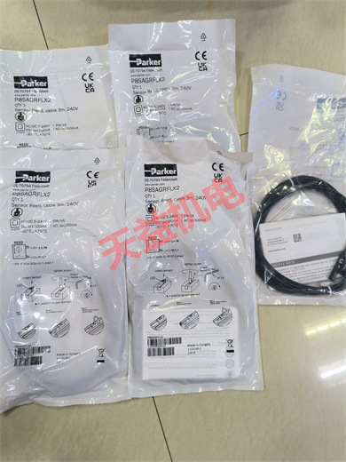 天益机电供应 PARKER 2024工业产品 "801-12-BLK-RL 1" "P8SAGRFLX2" "M6A-F4L-5-SS 1 (2)" "15313 H1L5" 