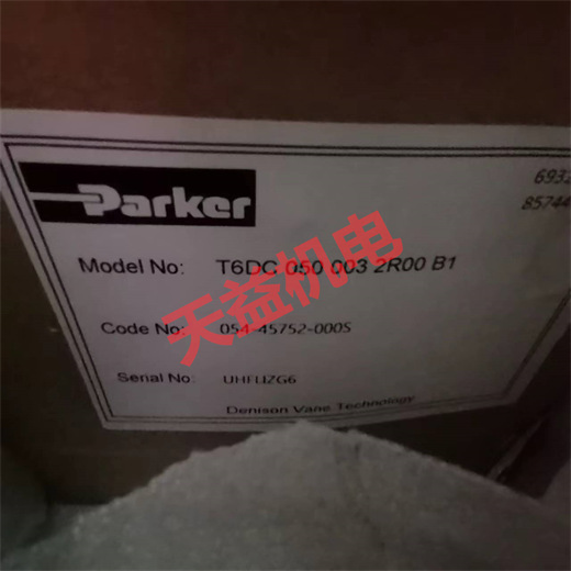 天益机电供应 PARKER 2024工业产品 "PWDXXA-400" "T6DC-050-003-2R00-B1标签" "9F400S 4" 